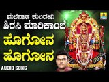 ಶ್ರೀ ಮರಿಕಾಂಬಭಕ್ತಿಗೀತೆಗಳು - Hogona Hogona |Malenada Kuladevi Shirasi Marikambe (Audio)