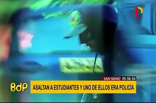 San Isidro: “raqueteros” hieren de bala a estudiante durante asalto