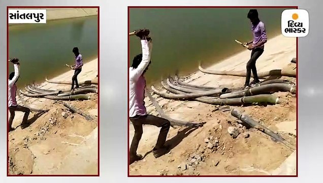 નર્મદા વિભાગ દ્વારા કેનાલ પરથી ૨૨૦ જેટલા ગેરકાયદેસર પાણી કનેક્શનો દૂર કરવામાં આવ્યા