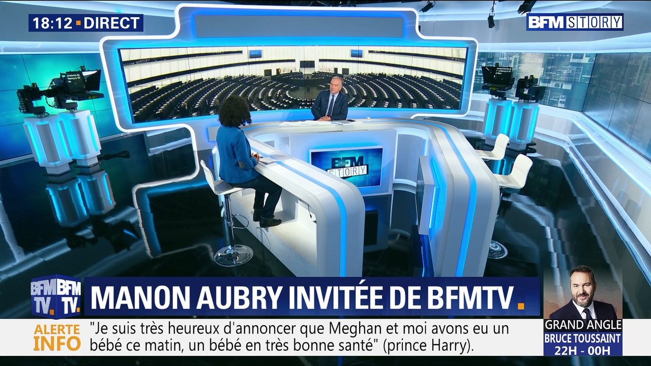 Européennes: "C’est un référendum pour ou contre Macron", Manon Aubry