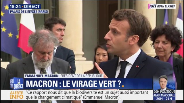 Emmanuel Macron: Lutter pour la biodiversité, c'est lutter contre les inégalités d'aujourd'hui et de demain