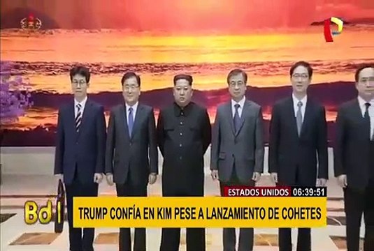 Donald Trump resta importancia a lanzamiento de cohetes de Corea del Norte