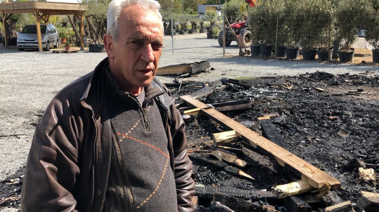 Ploeren. Incendie dans une pépinière