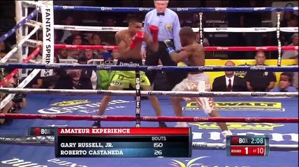 Gary Russell Jr vs Roberto Castaneda (Highlights)