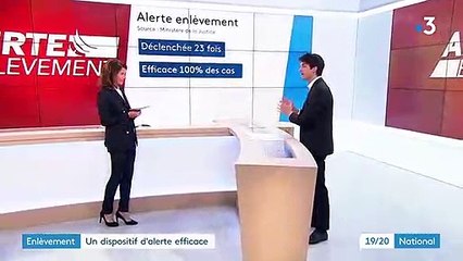 "Alerte enlèvement" : un dispositif qui fait ses preuves
