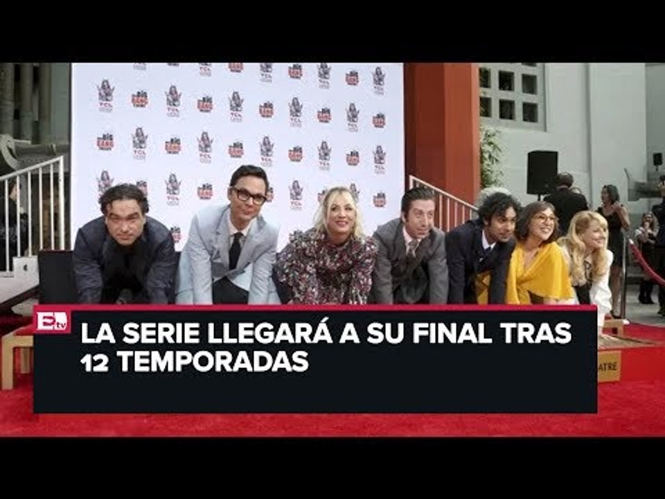 Elenco de The Big Bang Theory plasmaron sus huellas en el Teatro Chino