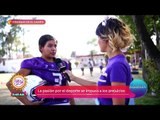 Guerreras en el campo: Ana Alicia fue a conocer a un equipo de jugadoras de americano | Sale el Sol