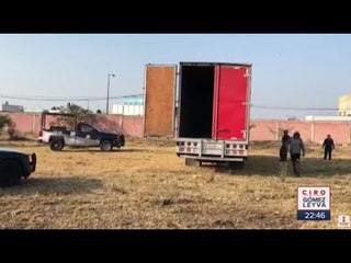 Encuentran camión robado de Café Tacuba | Noticias con Ciro Gómez Leyva