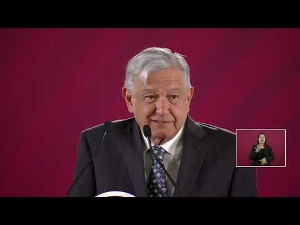 Conferencia matutina de AMLO, 3 de mayo de 2019