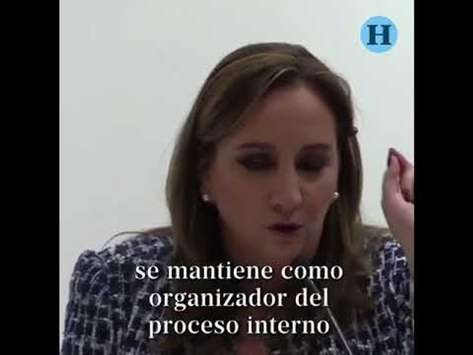Claudia Ruíz Massieu no cambiará el proceso interno del PRI