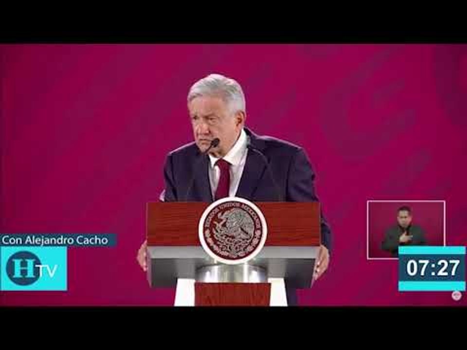 Aprueba AMLO Marcha en su contra