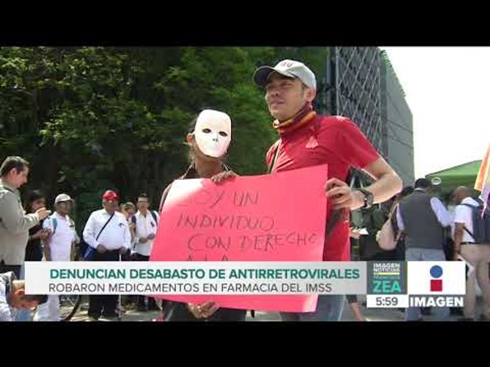 Pacientes denuncian desabasto de antirretrovirales en México | Noticias con Francisco Zea