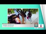 Roban camioneta a hombre con muletas en Guadalajara | Noticias con Francisco Zea