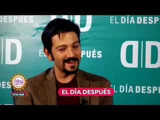 Diego Luna explica todo sobre su proyecto social &#39;El día después&#39; | Sale el Sol