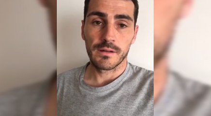 Casillas, "emocionado" por las muestras de cariño