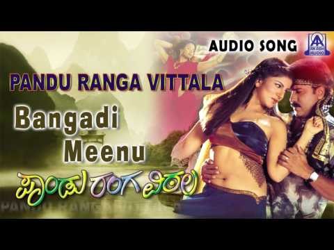 Pandu Ranga Vittala | Bangadi Meenu Audio Song | V. Ravichandran,Rambha | Akash Audio