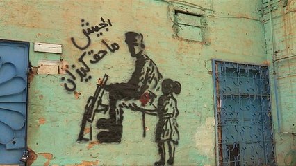 Soudan : des peintures militantes sur les murs de Khartoum