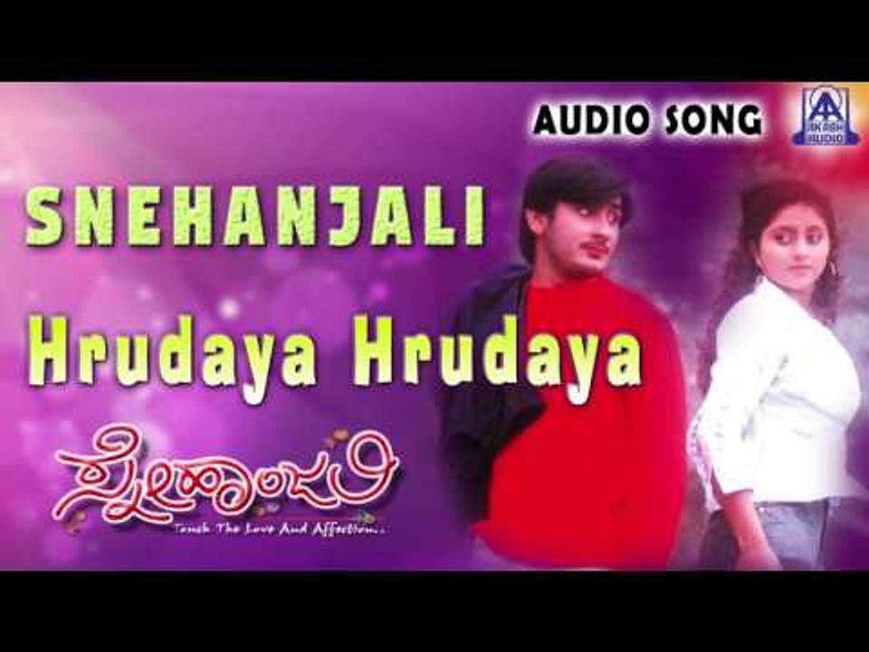 Snehanjali | "Hrudaya Hrudaya " Audio Song | Dhruv,Anju Varma | Akash Audio