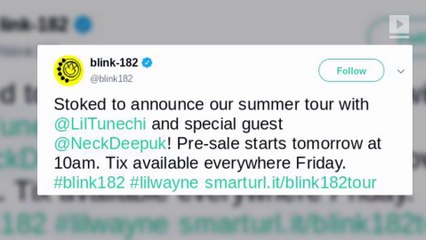 Lil Wayne and Blink 182 Announce Joint Tour