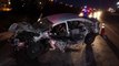 Tıra Arkadan Çarpan Otomobilin Hız Kadranı 200'de Takılı Kaldı: 1 Ağır Yaralı