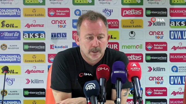 Sergen Yalçın: ”Kazanmak isterdik ama nasip olmadı”