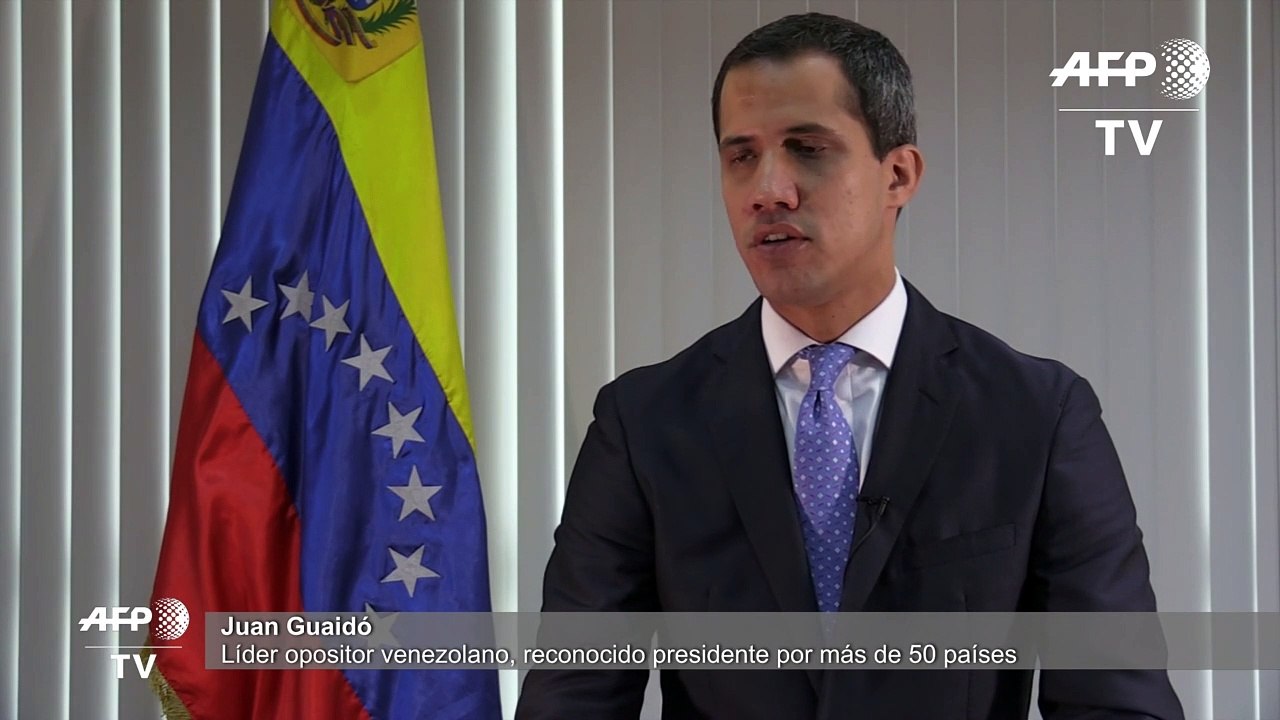 "Hubo gente que faltó por cumplir", dice Guaidó (entrevista AFP)