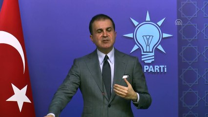 AK Parti Sözcüsü Çelik: 'İstanbul halkı ne derse seçimin sonunda hepimiz büyük bir saygıyla sevgiyle karşılayacağız' - ANKARA