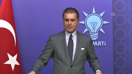 AK Parti Sözcüsü Çelik: "(Tüsiad) Her Ne Siyasi Tartışma Olsa Kutuplaşmaktan, Kaygıdan Bahsediyor"