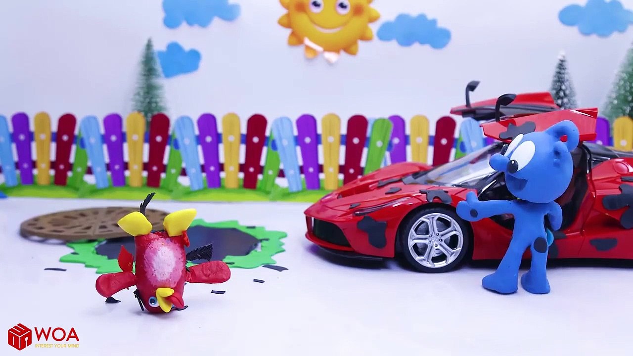 CLAY MIXER: INSIDE THE LIVES OF RICH KIDS  Play Doh Cartoons