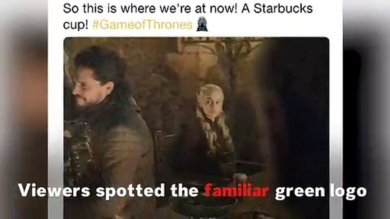 Starbucks In Winterfell? Fans Spot Popular Coffee Cup In 'Game Of Thrones' Scene