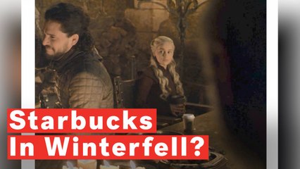 Starbucks In Winterfell? Fans Spot Popular Coffee Cup In 'Game Of Thrones' Scene