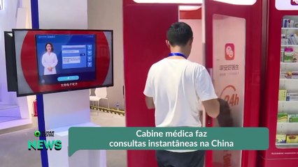 Cabine médica faz consultas instantâneas na China