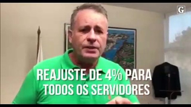 Prefeito anuncia reajuste em salários de servidores em Vitória
