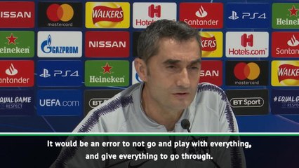 Valverde warns Barca against complacency