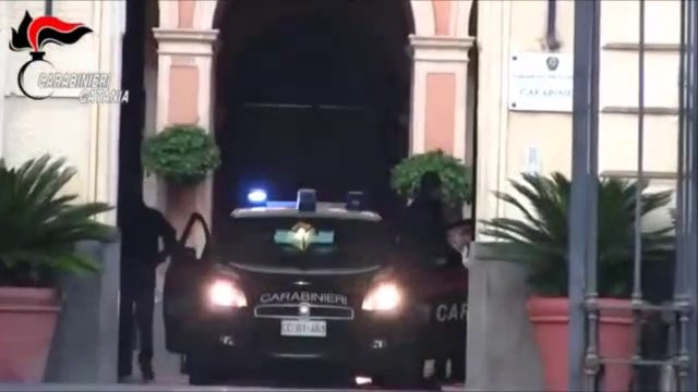 Catania - decapitato clan mafioso per furti e pizzo: 26 arresti