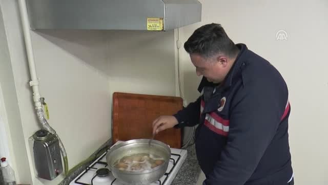 Tekirdağ'da İtfaiyeciler Görev Başında Sahur Yaptı