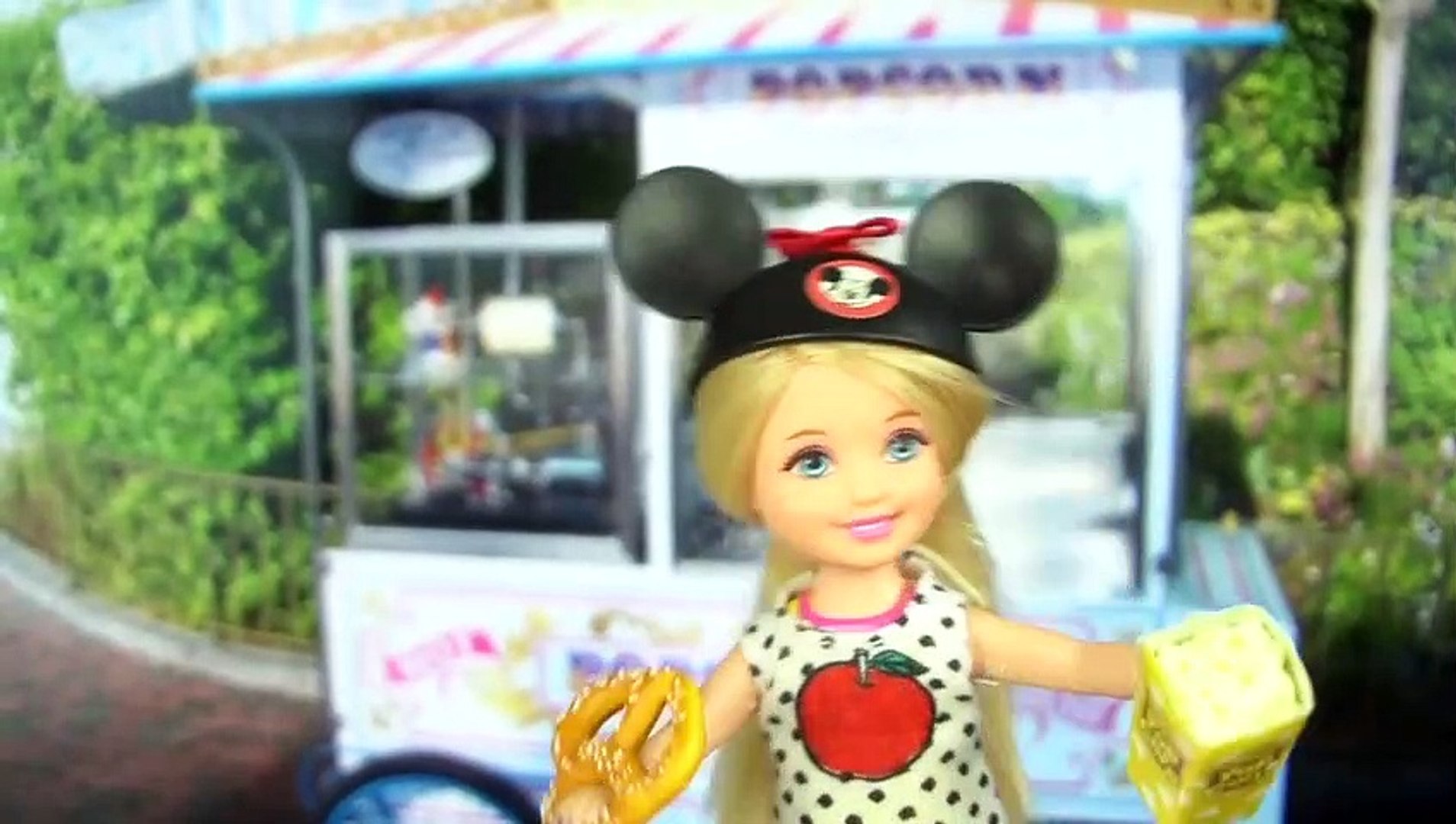 Barbie Sisters Go on a Trip To Disney World Park - Barbie Family