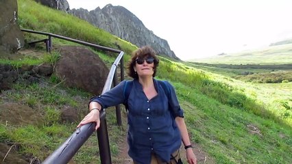 vue depuis la carrière des Moais