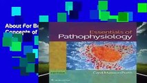 About For Books  Essentials of Pathophysiology: Concepts of Altered States  Best Sellers Rank : #1