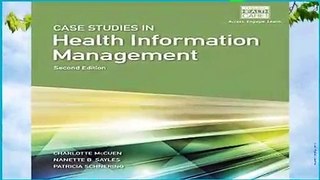 Case Studies in Health Information Management (Ceng01)