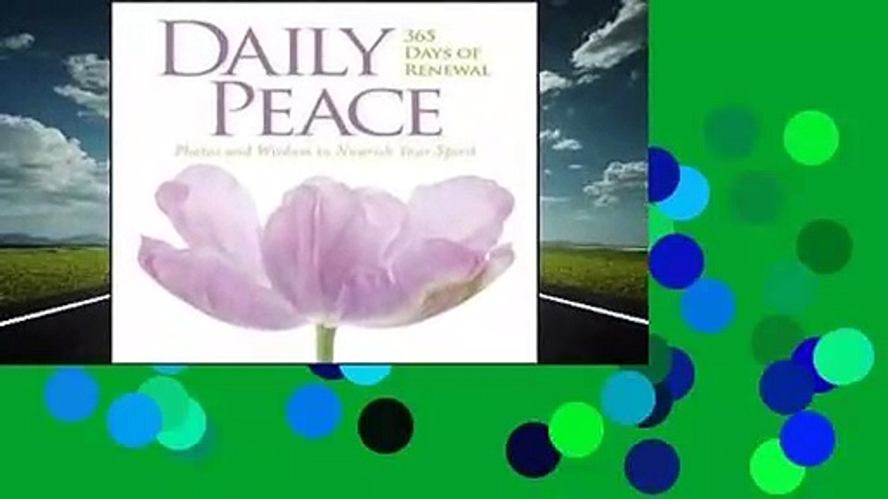Popular to Favorit  Daily Peace: 365 Days of Renewal by National Geographic Society
