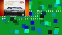 About For Books  Mercedes-Benz W123 All models 1976 to 1986: Essential Buyer s Guide series  For
