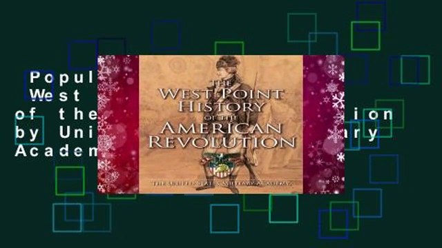 Popular to Favorit West Point History of the American Revolution by United States Military Academy