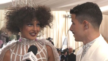 Priyanka Chopra & Nick Jonas on Their First Met Since Marriage