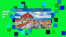 About For Books  National Geographic Italy 2019 Calendar  Best Sellers Rank : #2