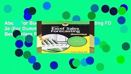 About For Books  Excel Sales Forecasting FD 2e (For Dummies (Computer/Tech))  Best Sellers Rank :