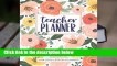 R.E.A.D Lesson Planner for Teachers: Weekly and Monthly Teacher Planner Academic Year Lesson Plan