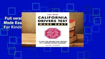 Full version  California Drivers Test Made Easy: By a Former Driver Examiner  For Kindle
