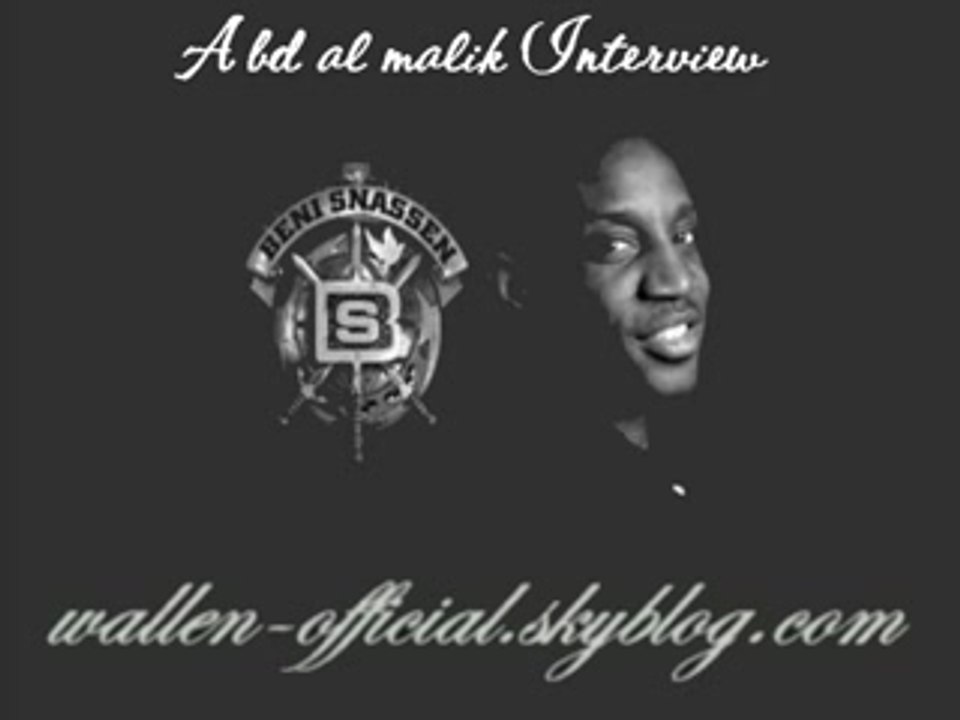BENI SNASSEN Interview abd al malik génération fm