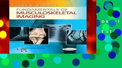 Fundamentals of Musculoskeletal Imaging (Contemporary Perspectives in Rehabilitation)  Review